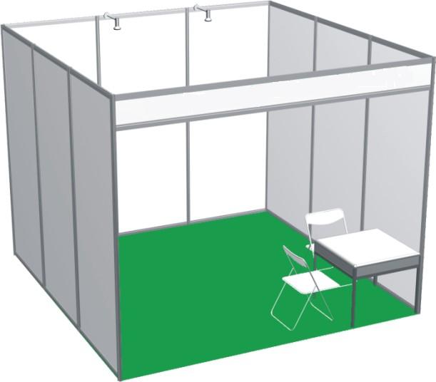 標準攤位鋁型材，特裝攤位鋁料，標準攤位橫梁, 