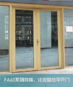 FA60系列穿條、注膠隔熱平開門