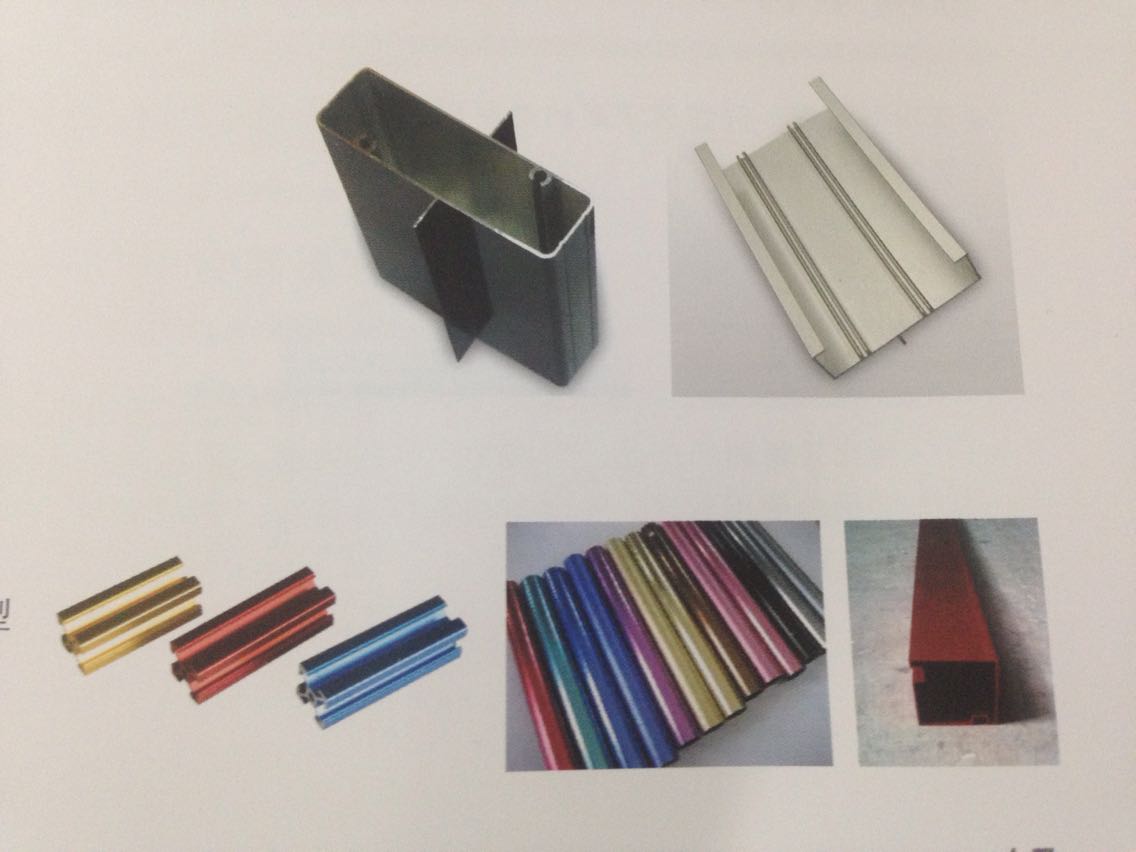 陽(yáng)極氧化、著色型材